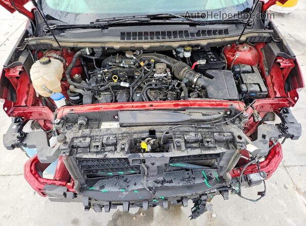 2FMPK3K99KBB21385 2019 FORD EDGE Красный Вид подкапотного пространства