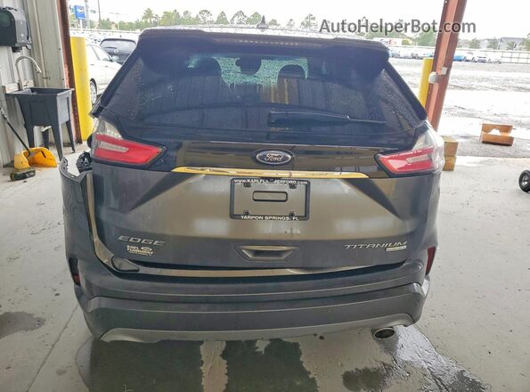 2FMPK3K99KBB31320 2019 FORD EDGE Gray Vista trasera