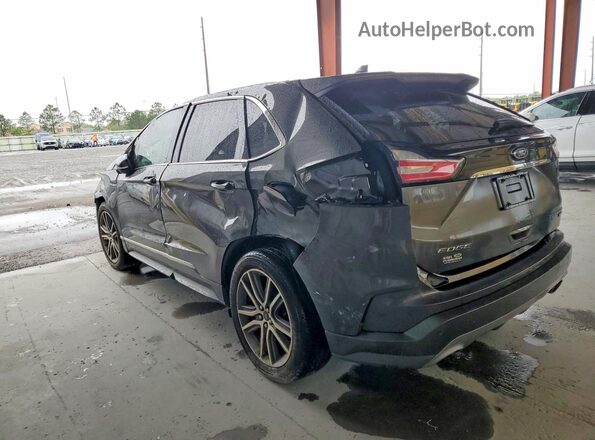 2FMPK3K99KBB31320 2019 FORD EDGE Gray Trasero izquierdo
