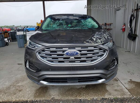 2FMPK3K99KBB31320 2019 FORD EDGE Gray Vista frontal