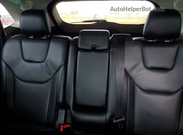 2FMPK3K99KBB31320 2019 FORD EDGE Gray Vista de los asientos traseros