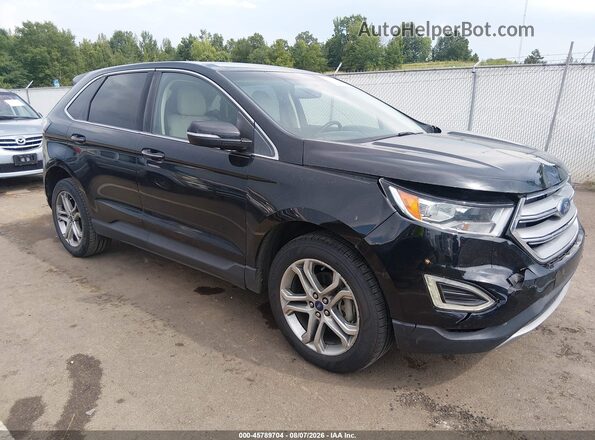 2FMPK3K9XGBB83031 2016 FORD EDGE Черный Вид спереди