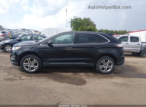 2FMPK3K9XGBB83031 2016 FORD EDGE Черный Панорамный вид салона 360°