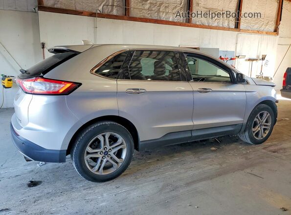 2FMPK3K9XHBB11599 2017 FORD EDGE Silver Rear right