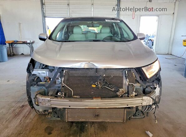 2FMPK3K9XHBB11599 2017 FORD EDGE Silver Front view