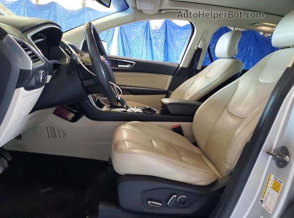 2FMPK3K9XHBB11599 2017 FORD EDGE Silver Front interior view