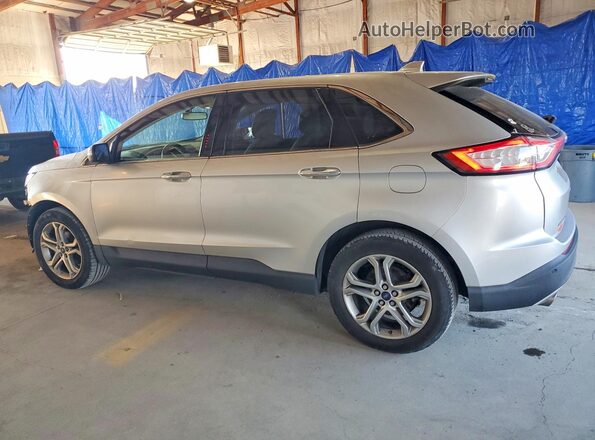 2FMPK3K9XHBB11599 2017 FORD EDGE Silver Rear left