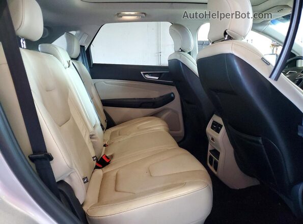 2FMPK3K9XHBB11599 2017 FORD EDGE Silver Rear interior view