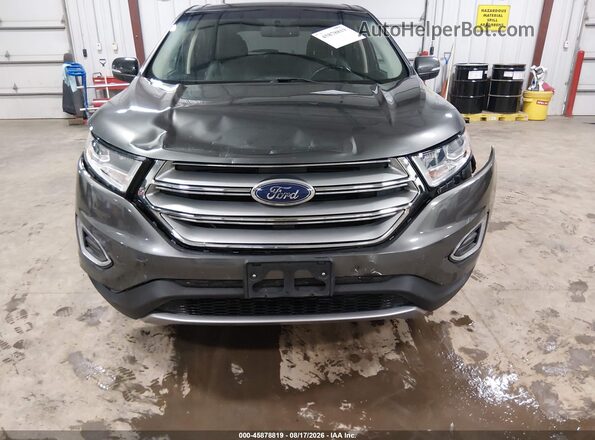 2FMPK3K9XHBB17385 2017 FORD EDGE Gray Вид спереду