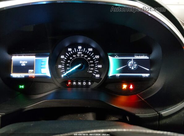 2FMPK3K9XHBB17385 2017 FORD EDGE Gray Вид задніх сидінь