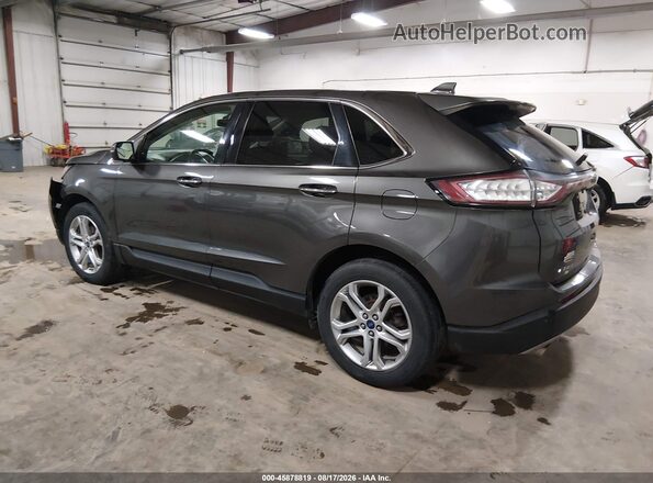 2FMPK3K9XHBB17385 2017 FORD EDGE Gray Задня ліва чверть