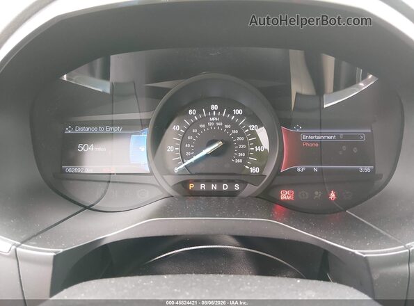 2FMPK3K9XHBB52637 2017 FORD EDGE Black Widok tylnych siedzeń