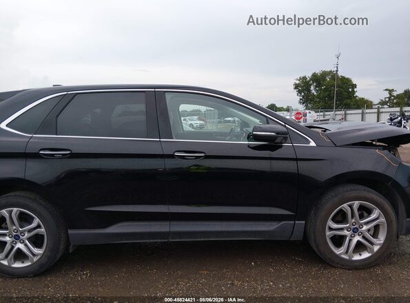2FMPK3K9XHBB52637 2017 FORD EDGE Black Widok wnętrza 360 stopni