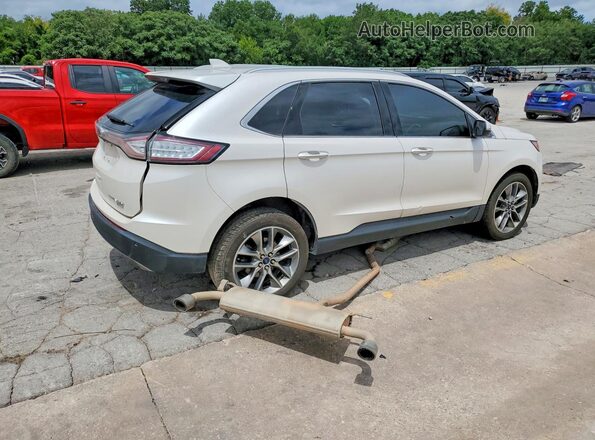 2FMPK3K9XHBC44136 2017 FORD EDGE White Tył prawy