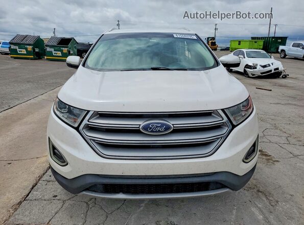 2FMPK3K9XHBC44136 2017 FORD EDGE White Widok z przodu