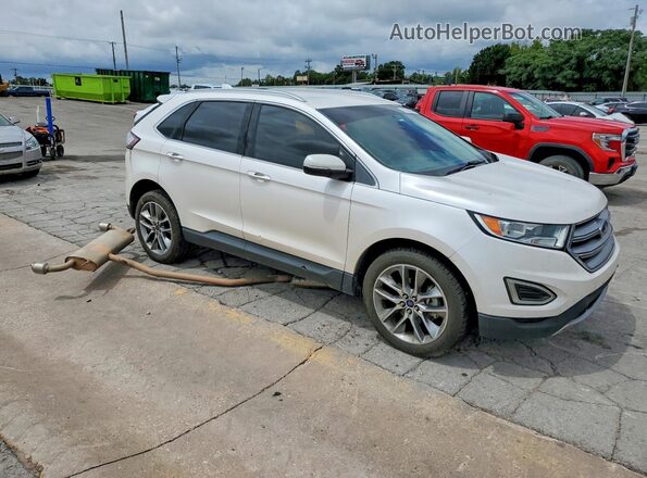 2FMPK3K9XHBC44136 2017 FORD EDGE White Przód prawy