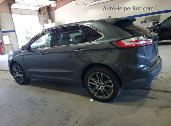 2FMPK3K9XKBB24652 2019 FORD EDGE Gray Rear left