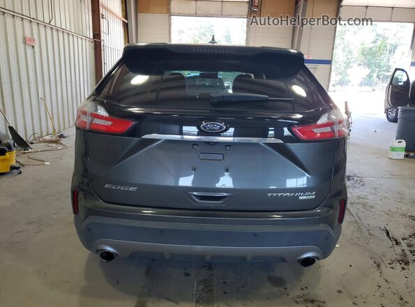 2FMPK3K9XKBB24652 2019 FORD EDGE Gray Rear view
