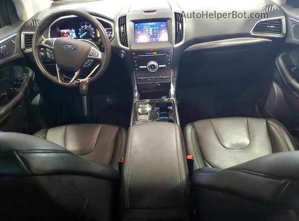 2FMPK3K9XKBB24652 2019 FORD EDGE Gray Dashboard view