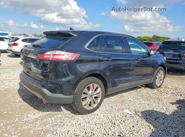 2FMPK3K9XKBB42391 2019 FORD EDGE Черный Вид спереди