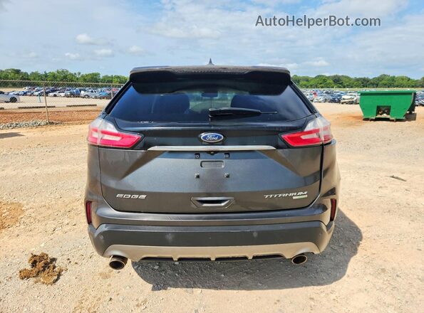 2FMPK3K9XKBB53486 2019 FORD EDGE Угольный Вид сзади