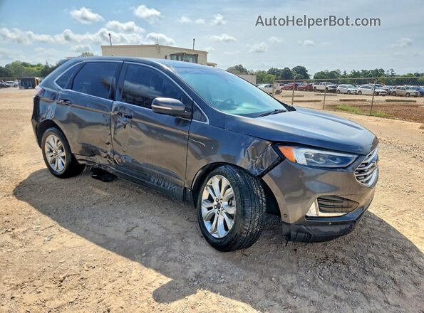 2FMPK3K9XKBB53486 2019 FORD EDGE Угольный Передняя правая четверть