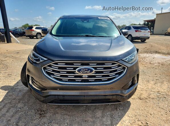 2FMPK3K9XKBB53486 2019 FORD EDGE Угольный Вид спереди