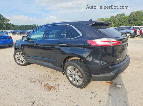 2FMPK3K9XKBB62267 2019 FORD EDGE Black Tył lewy