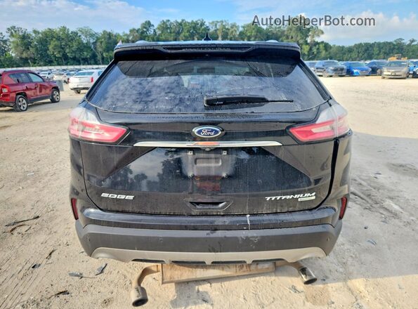 2FMPK3K9XKBB62267 2019 FORD EDGE Black Widok z tyłu