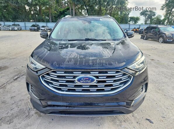 2FMPK3K9XKBB62267 2019 FORD EDGE Black Widok z przodu