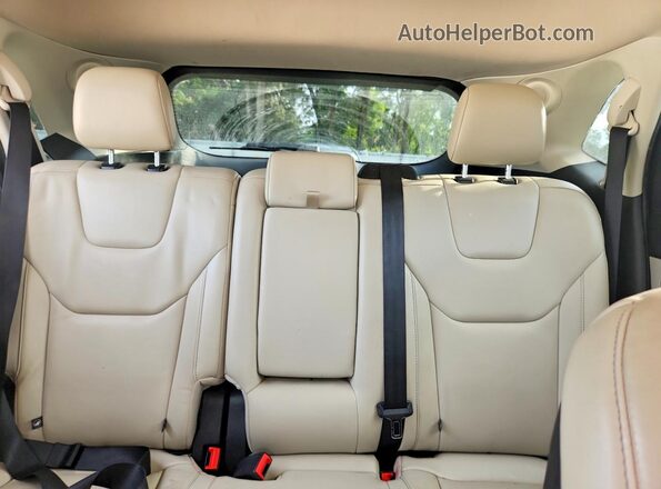 2FMPK3K9XKBB62267 2019 FORD EDGE Black Widok tylnych siedzeń