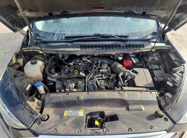 2FMPK3K9XKBB62267 2019 FORD EDGE Black Widok komory silnika