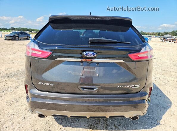 2FMPK3K9XLBB26225 2020 FORD EDGE Gray უკანა ხედი