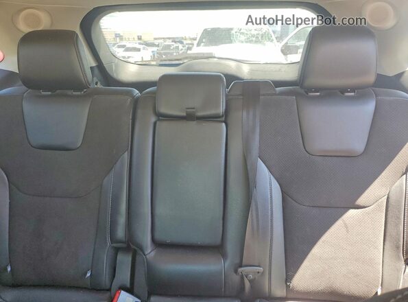 2FMPK4AP0JBB80944 2018 FORD EDGE Черный Вид задних сидений