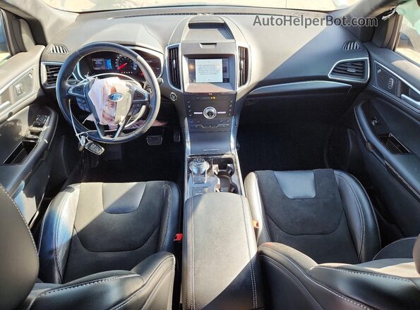 2FMPK4AP0LBA01028 2020 FORD EDGE Silver Widok deski rozdzielczej
