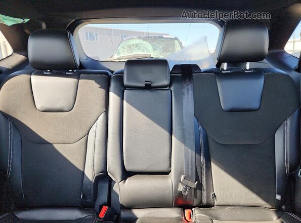 2FMPK4AP0LBA01028 2020 FORD EDGE Silver Widok tylnych siedzeń