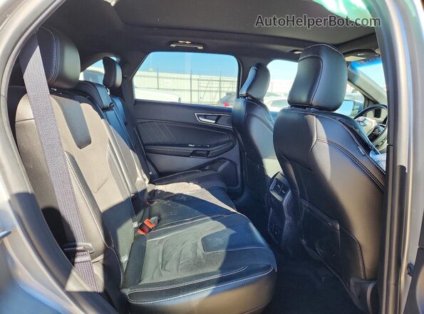 2FMPK4AP0LBA01028 2020 FORD EDGE Silver Widok wnętrza z tyłu