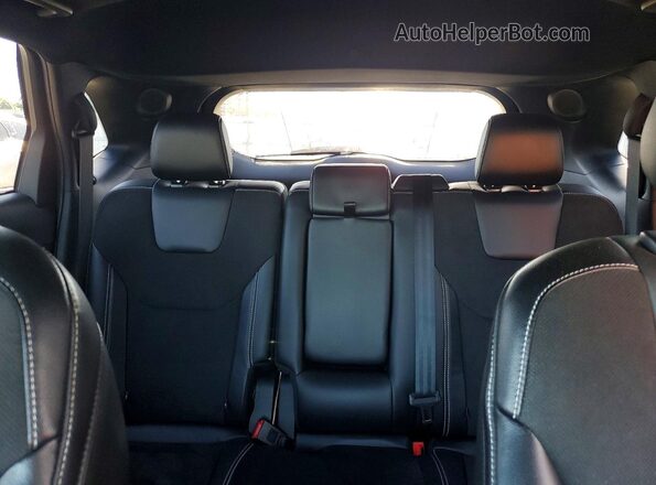 2FMPK4AP0NBA01324 2022 FORD EDGE Black უკანა სავარძლების ხედი