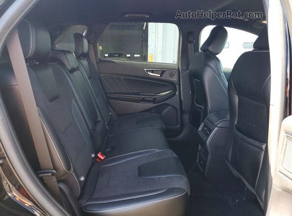2FMPK4AP0NBA01324 2022 FORD EDGE Black უკანა სალონის ხედი