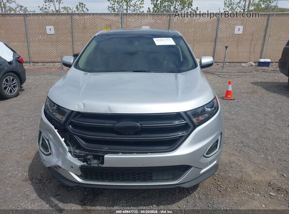 2FMPK4AP1HBB43833 2017 FORD EDGE Gray Vista del salpicadero