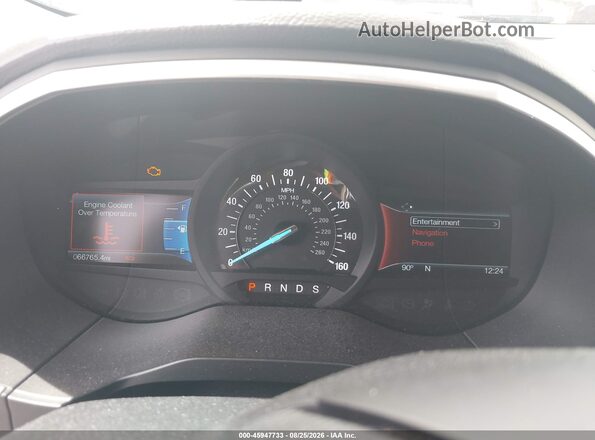 2FMPK4AP1HBB43833 2017 FORD EDGE Gray Vista de los asientos traseros