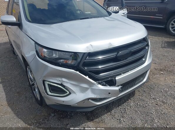 2FMPK4AP1HBB43833 2017 FORD EDGE Gray Vista frontal