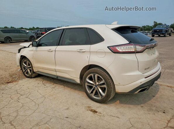 2FMPK4AP1JBB58595 2018 FORD EDGE White უკანა მარცხენა