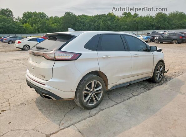 2FMPK4AP1JBB58595 2018 FORD EDGE White უკანა მარჯვენა