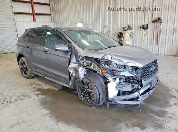 2FMPK4AP1PBA45173 2023 FORD EDGE Gray Delantero derecho