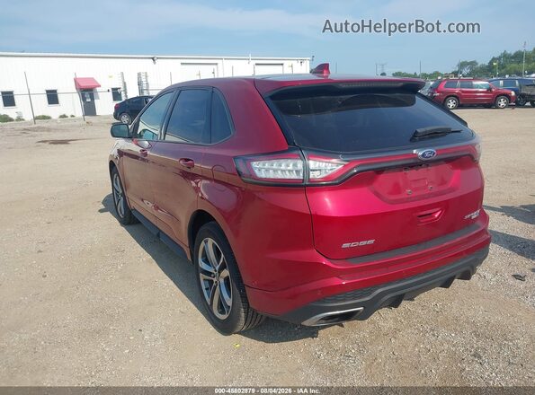 2FMPK4AP2GBB09740 2016 FORD EDGE Red Tył lewy