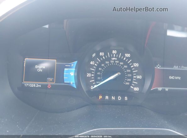 2FMPK4AP2GBB09740 2016 FORD EDGE Red Widok tylnych siedzeń