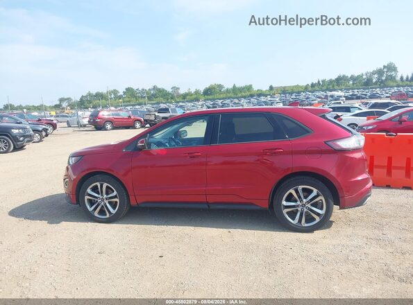 2FMPK4AP2GBB09740 2016 FORD EDGE Red Widok wnętrza 360 stopni