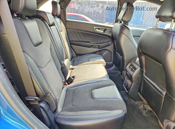 2FMPK4AP2LBA87121 2020 FORD EDGE Blue Вид задньої частини салону