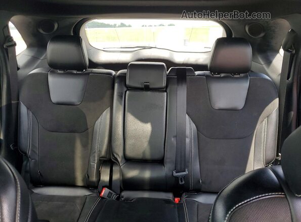 2FMPK4AP2MBA12887 2021 FORD EDGE Black Вид задніх сидінь
